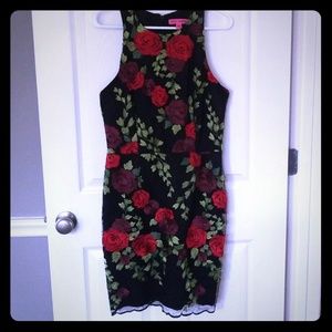 Betsy Johnson Floral mini dress